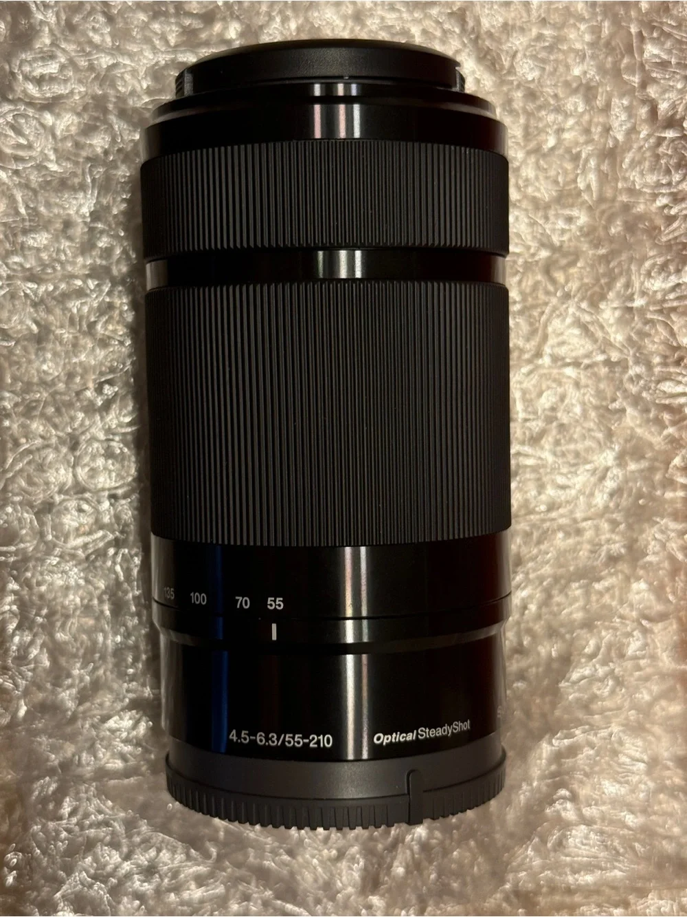 Sony Black E 55-210mm F4.5-6.3 OSS Lens w/ box, and manuals in perfect condition